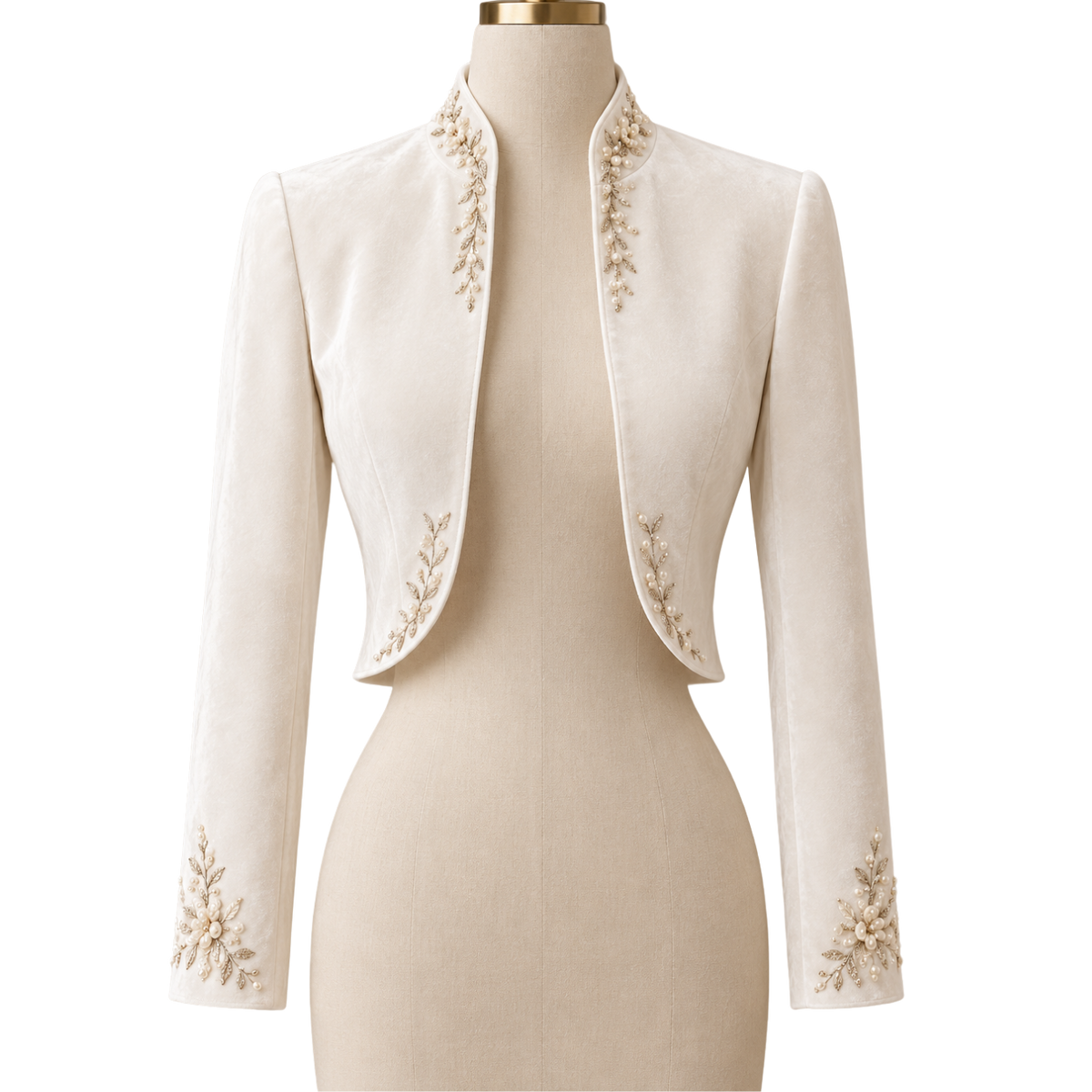 The Celestine Velvet Bolero
