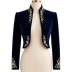 The Celestine Velvet Bolero
